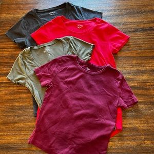 Ladies extra small shirts. Lot of 4. 2 Academy’s BCG, 1 Hollister & 1 Kohl’s So